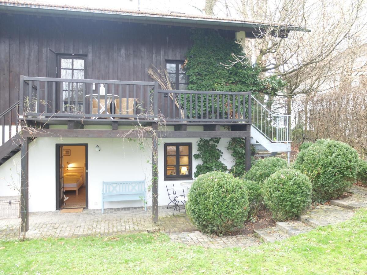 Gartenstudio-Apartment Tausendfreund - Adults Only - Am Chiemsee Breitbrunn am Chiemsee Kültér fotó